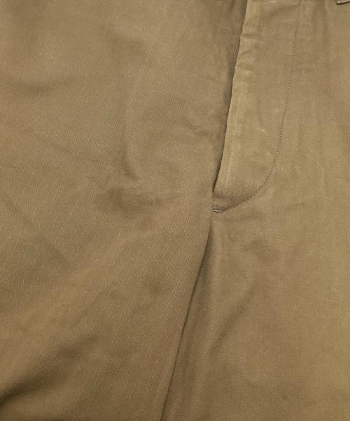 BUTCHER PRODUCTS（ブッチャープロダクツ）BUTCHER PRODUCTS (ブッチャープロダクツ) ヘリンボーンパンツ カーキ サイズ:SIZE　34の古着・服飾アイテム