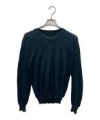 MARTIN MARGIELAマルタン・マルジェラ）の古着「エルボーパッチニット」｜ネイビー