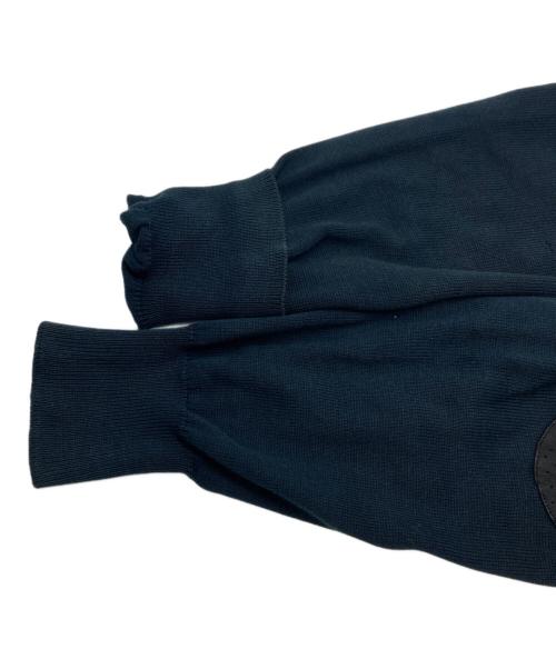 MARTIN MARGIELA（マルタン・マルジェラ）MARTIN MARGIELA (マルタン・マルジェラ) エルボーパッチニット ネイビー サイズ:Sの古着・服飾アイテム