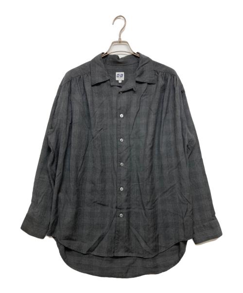 AiE（エーアイイー）AiE (エーアイイー) 開襟シャツ グレー サイズ:SIZE Mの古着・服飾アイテム
