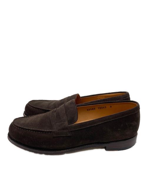 Jalan Sriwijaya（ジャランスリウァヤ）Jalan Sriwijaya (ジャランスリウァヤ) スウェードローファー ブラウン サイズ:８の古着・服飾アイテム