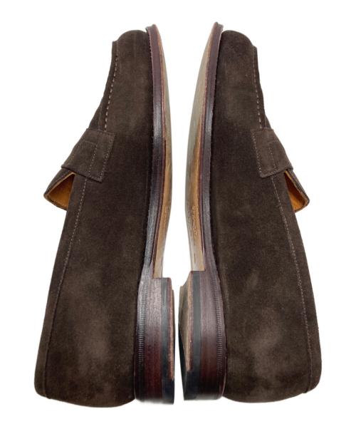 Jalan Sriwijaya（ジャランスリウァヤ）Jalan Sriwijaya (ジャランスリウァヤ) スウェードローファー ブラウン サイズ:８の古着・服飾アイテム