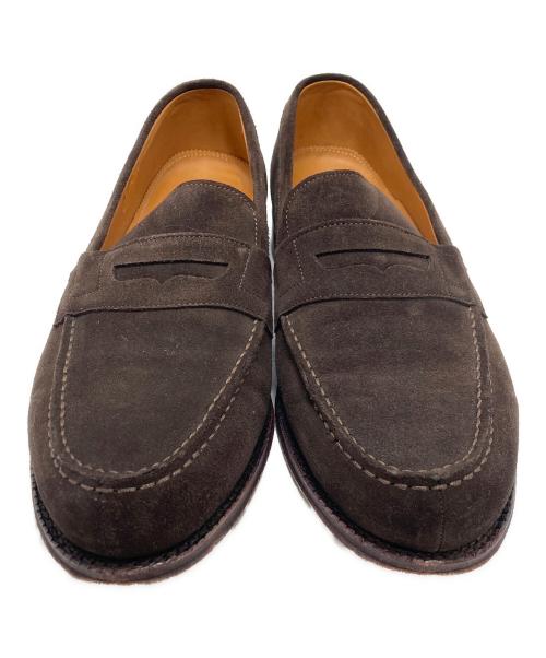 Jalan Sriwijaya（ジャランスリウァヤ）Jalan Sriwijaya (ジャランスリウァヤ) スウェードローファー ブラウン サイズ:８の古着・服飾アイテム