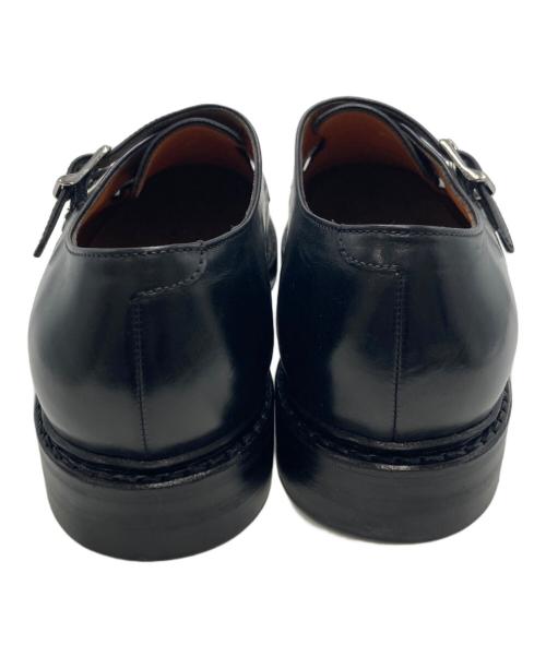 Jalan Sriwijaya（ジャランスリウァヤ）Jalan Sriwijaya (ジャランスリウァヤ) ダブルモンクシューズ ブラック サイズ:8の古着・服飾アイテム