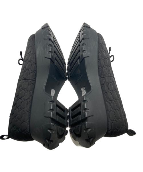 CHARLES & KEITH（チャールズアンドキース）CHARLES & KEITH (チャールズ＆キース) リサイクルポリエステル ボウバレリーナ ブラック サイズ:10の古着・服飾アイテム