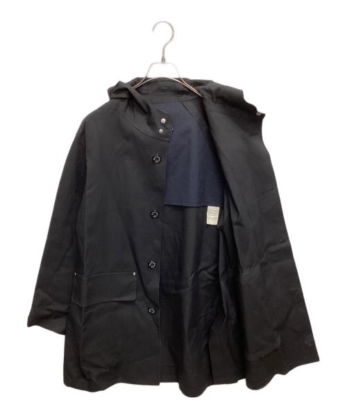 MACKINTOSH（マッキントッシュ）MACKINTOSH (マッキントッシュ) ゴム引きフーデッドジャケット ブラック サイズ:38の古着・服飾アイテム