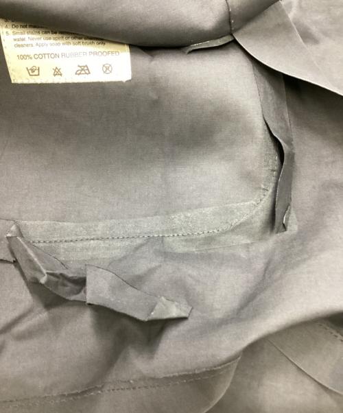 MACKINTOSH（マッキントッシュ）MACKINTOSH (マッキントッシュ) ゴム引きフーデッドジャケット ブラック サイズ:38の古着・服飾アイテム