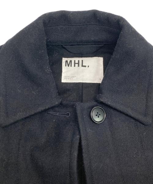 MHL（エムエイチエル）MHL (エムエイチエル) BASIC WOOL MELTON COAT ネイビー サイズ:SIZE １の古着・服飾アイテム