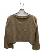 Toujoursトゥジュー）の古着「カシミヤニット」｜ベージュ