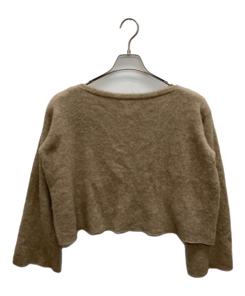 Toujours（トゥジュー）Toujours (トゥジュー) カシミヤニット ベージュ サイズ:SIZE Freeの古着・服飾アイテム