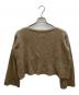 Toujours (トゥジュー) カシミヤニット ベージュ サイズ:SIZE Free：8000円