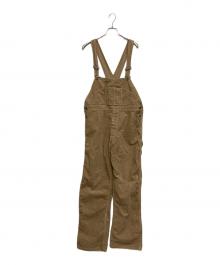 Toujours（トゥジュー）の古着「コーデュロイオーバーオール」｜ブラウン