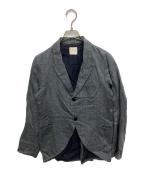 Toujoursトゥジュー）の古着「テーラードジャケット」｜グレー