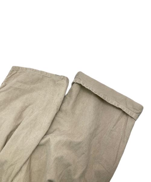 Toujours（トゥジュー）Toujours (トゥジュー) コーデュロイオーバーオール ベージュ サイズ:SIZE ２の古着・服飾アイテム