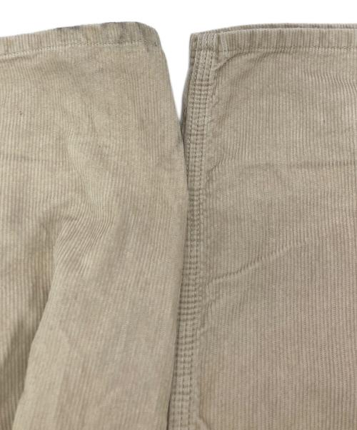 Toujours（トゥジュー）Toujours (トゥジュー) コーデュロイオーバーオール ベージュ サイズ:SIZE ２の古着・服飾アイテム