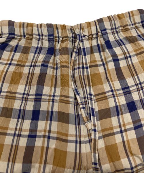 Toujours（トゥジュー）Toujours (トゥジュー) リラックスパンツ ブラウン サイズ:FREEの古着・服飾アイテム