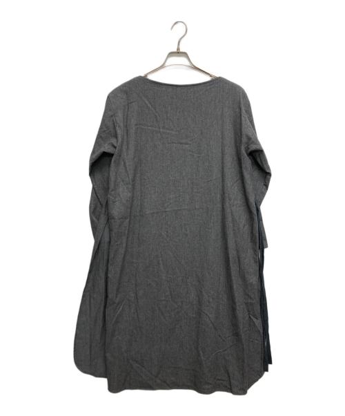 Toujours（トゥジュー）Toujours (トゥジュー) 長袖ワンピース グレー サイズ:SIZE １の古着・服飾アイテム