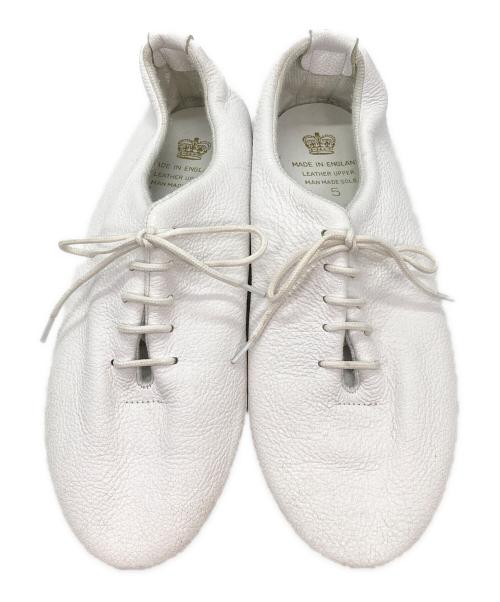 CROWN（クラウン）CROWN (クラウン) ジャズダンスシューズ ホワイト サイズ:5の古着・服飾アイテム