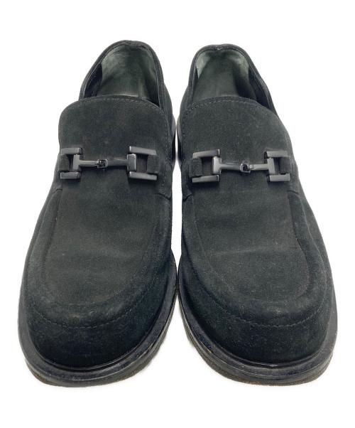 GUCCI（グッチ）GUCCI (グッチ) ビットローファー ブラック サイズ:41 1/2の古着・服飾アイテム