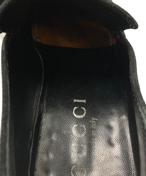 GUCCI（グッチ）GUCCI (グッチ) ビットローファー ブラック サイズ:41 1/2の古着・服飾アイテム