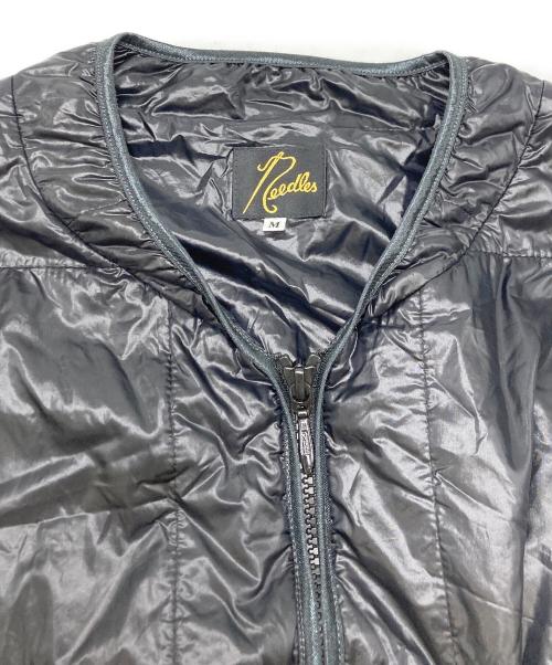 Needles（ニードルズ）Needles (ニードルズ) PIPING QUILT JACKET ブラック サイズ:SIZE Mの古着・服飾アイテム