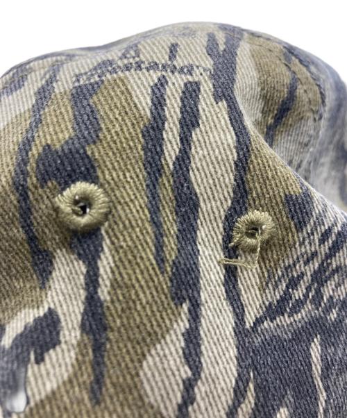 SUPREME（シュプリーム）SUPREME (シュプリーム) Military Camp Cap カーキ×グレー サイズ:FREEの古着・服飾アイテム