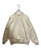 AURALEEオーラリー）の古着「ORGANIC COTTON COMPACT GRADATION DYED SWEAT」｜ベージュ