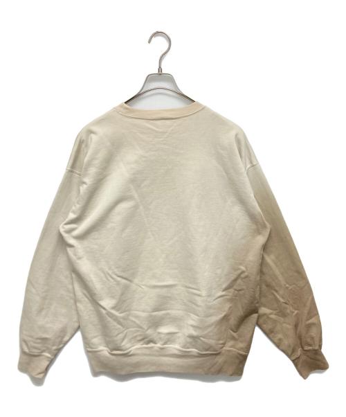 AURALEE（オーラリー）AURALEE (オーラリー) ORGANIC COTTON COMPACT GRADATION DYED SWEAT ベージュ サイズ:SIZE 4の古着・服飾アイテム