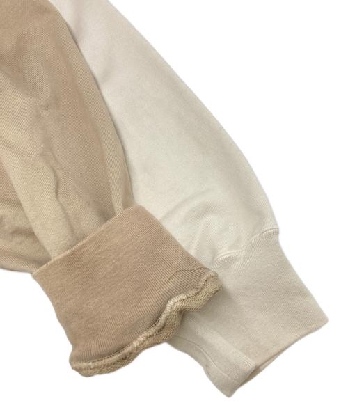 AURALEE（オーラリー）AURALEE (オーラリー) ORGANIC COTTON COMPACT GRADATION DYED SWEAT ベージュ サイズ:SIZE 4の古着・服飾アイテム