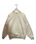 AURALEE（オーラリー）の古着「ORGANIC COTTON COMPACT GRADATION DYED SWEAT」｜ベージュ