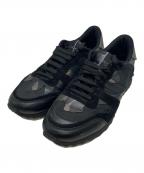 VALENTINO GARAVANIヴァレンティノ・ガラヴァーニ）の古着「ローカットスニーカー」｜ブラック