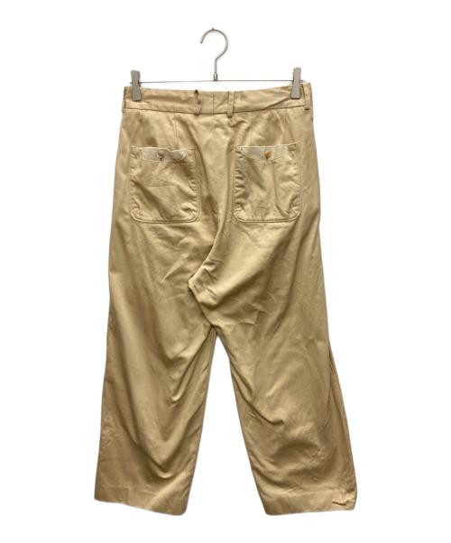 steaf（スティーフ）steaf (スティーフ) FIELD TWO TUCK PANTS ベージュ サイズ:SIZE Mの古着・服飾アイテム