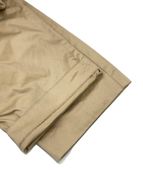 steaf（スティーフ）steaf (スティーフ) FIELD TWO TUCK PANTS ベージュ サイズ:SIZE Mの古着・服飾アイテム