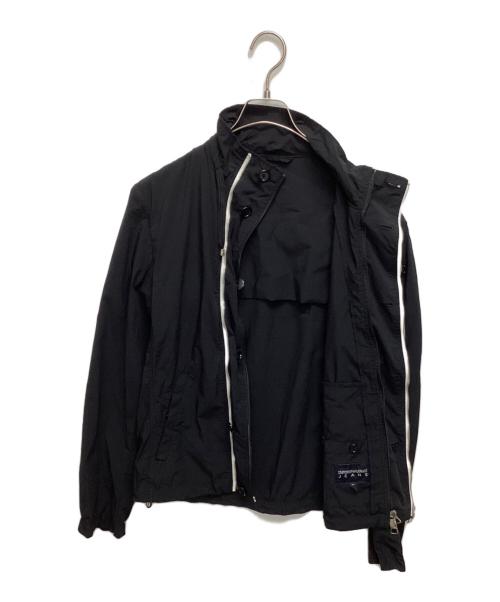 EMPORIO ARMANI（エンポリオアルマーニ）EMPORIO ARMANI (エンポリオアルマーニ) ナイロンジャケット ブラック サイズ:Mの古着・服飾アイテム