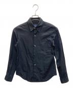 COMME des GARCONSコムデギャルソン）の古着「長袖コットンシャツ」｜ブラック