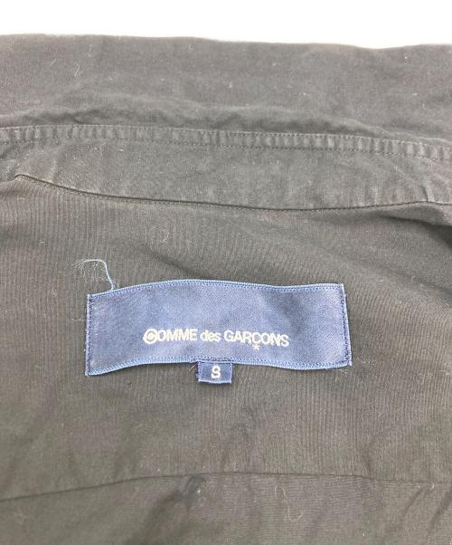COMME des GARCONS（コムデギャルソン）COMME des GARCONS (コムデギャルソン) 長袖コットンシャツ ブラック サイズ:Ｓの古着・服飾アイテム