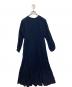 ne quittez pas (ヌキテパ) 刺繍ワンピース ネイビー サイズ:SIZE FREE：5000円