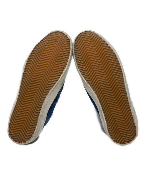 GOLDEN GOOSE（ゴールデングース）GOLDEN GOOSE (ゴールデングース) デニムローカットスニーカー インディゴ サイズ:9の古着・服飾アイテム