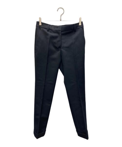 GOLDEN GOOSE（ゴールデングース）GOLDEN GOOSE (ゴールデングース) ダークブルー ウール シガレットパンツ ネイビー サイズ:40の古着・服飾アイテム