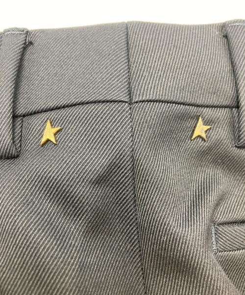 GOLDEN GOOSE（ゴールデングース）GOLDEN GOOSE (ゴールデングース) ダークブルー ウール シガレットパンツ ネイビー サイズ:40の古着・服飾アイテム