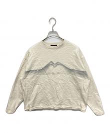 WIND AND SEA×SHAY（ウィンダンシー）の古着「コラボプリントスウェット」｜アイボリー