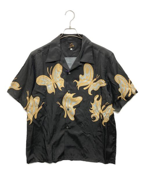 Needles（ニードルズ）Needles (ニードルズ) kae tanaka S/S One-Up Shirt ブラック サイズ:Lの古着・服飾アイテム