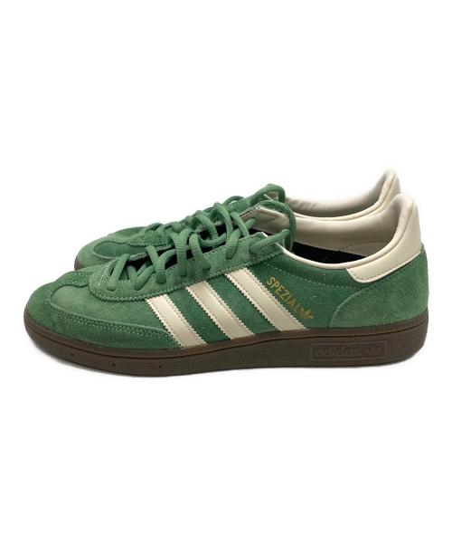 adidas（アディダス）adidas (アディダス) HANDBALL SPEZIAL グリーン サイズ:US9の古着・服飾アイテム