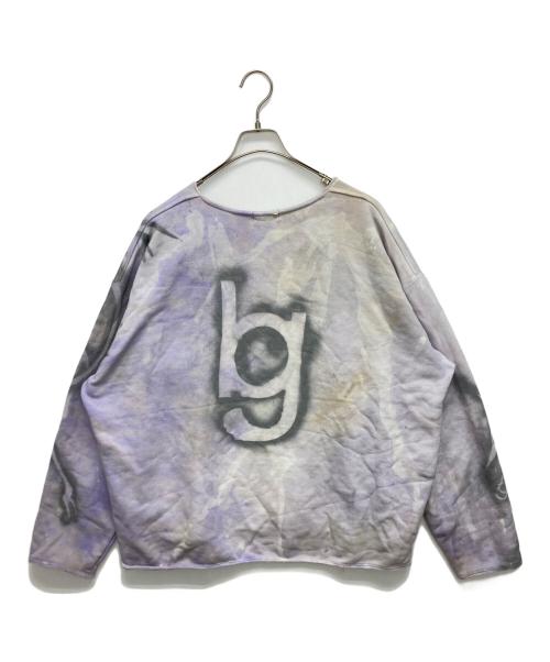 GB MOUTH（GB マウス）GB MOUTH (GB マウス) タイダイ柄スウェット パープル サイズ:不明の古着・服飾アイテム