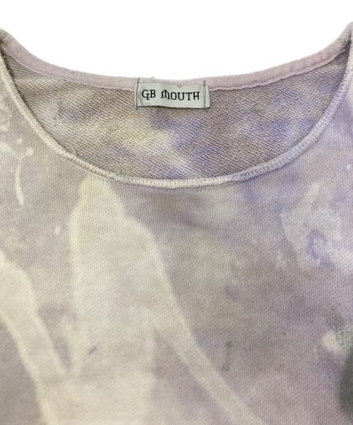 GB MOUTH（GB マウス）GB MOUTH (GB マウス) タイダイ柄スウェット パープル サイズ:不明の古着・服飾アイテム