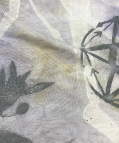 GB MOUTH（GB マウス）GB MOUTH (GB マウス) タイダイ柄スウェット パープル サイズ:不明の古着・服飾アイテム