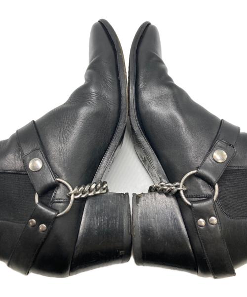 CELINE（セリーヌ）CELINE (セリーヌ) カマルグ バイカー チェルシーブーツ ブラック サイズ:42の古着・服飾アイテム