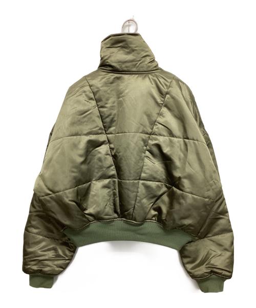 VIVAMUS（ヴィヴァムス）VIVAMUS (ヴィヴァムス) ハイネックショートMA-1 カーキ サイズ:SIZE Freeの古着・服飾アイテム