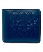 LOEWEロエベ）の古着「アナグラムウォレット」｜ブルー