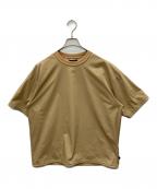 DAIWA PIER39×SO NAKAMEGUROダイワ ピア39×ソウ ナカメグロ）の古着「S/S Loose Tech Crew Neck Tee」｜ブラウン